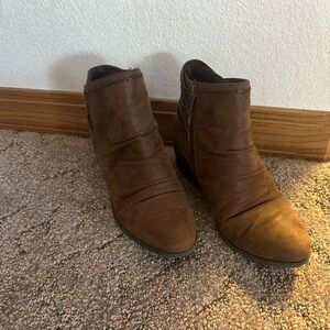 Elegant Brown Ankle Booties